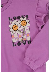 LOOXS Little pulls/sweats/card Little sweater PURPLE FUCHSIA