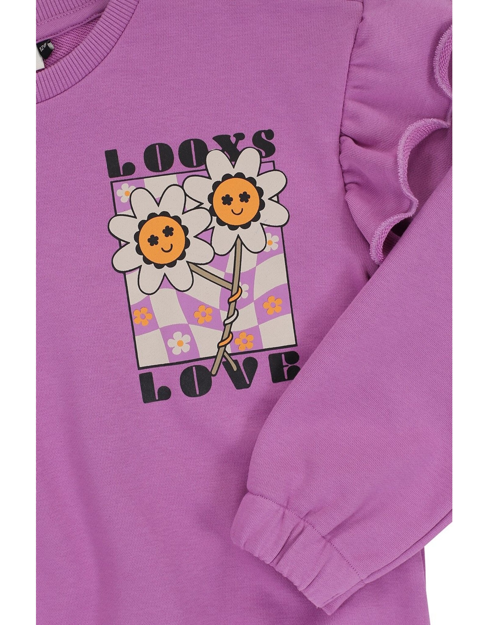 LOOXS Little pulls/sweats/card Little sweater PURPLE FUCHSIA