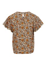 LOOXS Little blouses/tops Little floral blouse Orange Floral