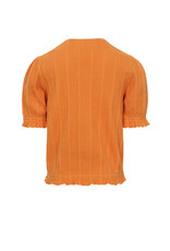 LOOXS Little pulls/sweats/card Little ajour cardigan Orange
