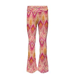 Kids Only Trousers KOGPAIGE FLARED AOP PANT PNT Raspberry Rose 15268664