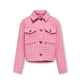 Kids Only Outerwear KOGKIMMIE SHORT JACKET OTW Begonia Pink 15310825