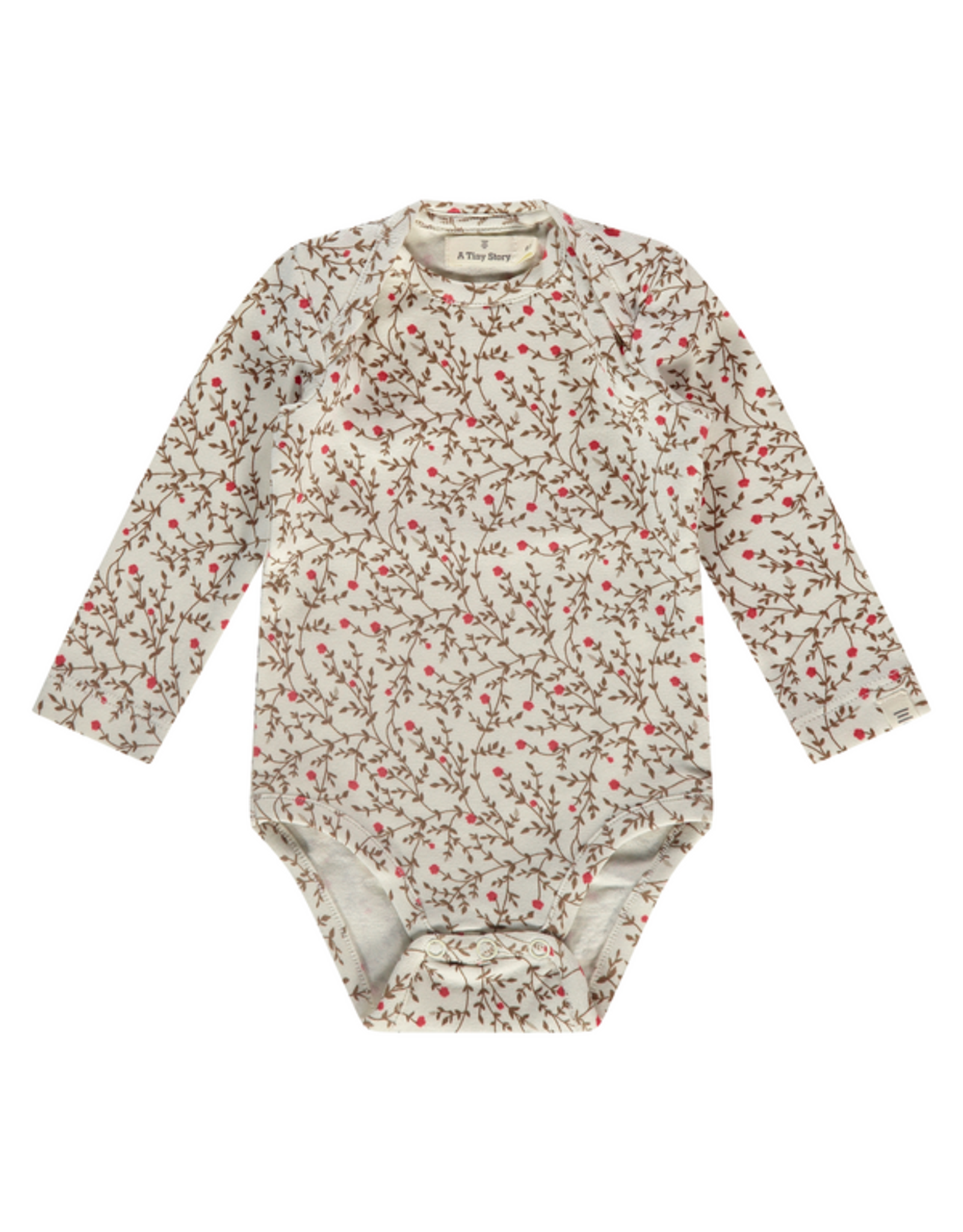 A Tiny Story baby romper long sleeve creme NWB24129637