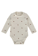 A Tiny Story baby romper long sleeve creme NWB24129638