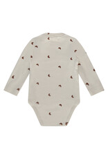 A Tiny Story baby romper long sleeve creme NWB24129638