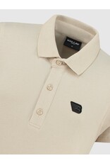 Ballin Amsterdam Polo with frontlogo Sand 24017121