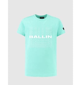 Ballin Amsterdam T-shirt with frontprint Dark Mint 24017120