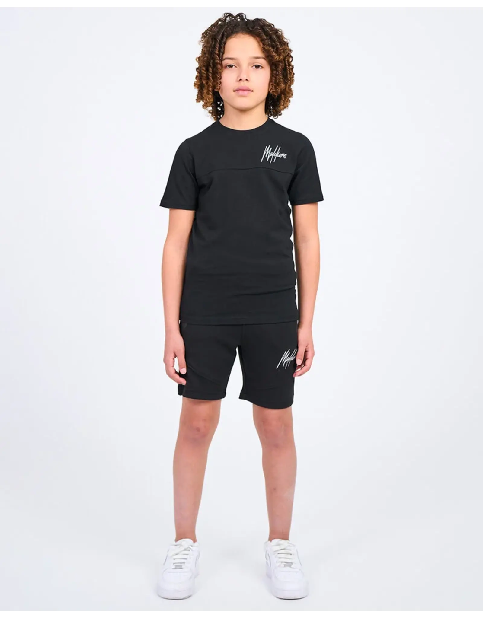 Malelions Malelions Junior Sport Counter T-Shirt Black JS2-SS24-03