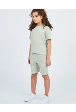 Malelions Malelions Junior Worldwide T-Shirt Aqua Grey MJ2-SS24-05