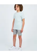 Malelions Malelions Junior Worldwide Shorts Grey/Light Blue MJ2-SS24-07