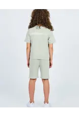 Malelions Malelions Junior Worldwide Shorts Aqua Grey/Mint MJ2-SS24-07