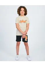 Malelions Malelions Junior Font Shorts Black/Orange MJ2-SS24-11