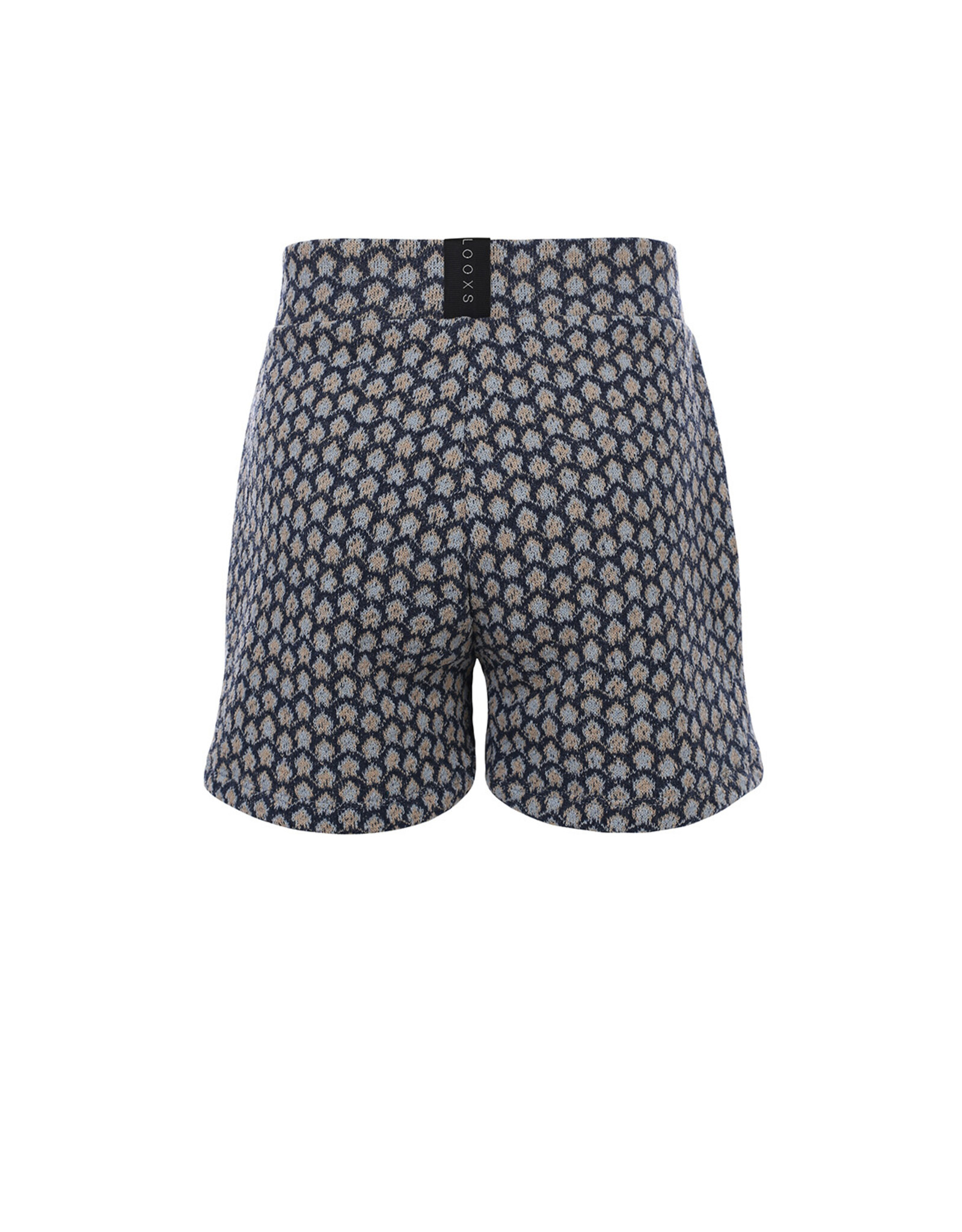 LOOXS 10sixteen 6-pants 10Sixteen jaquard pattern shorts sky blue