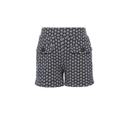 LOOXS 10sixteen 6-pants 10Sixteen jaquard pattern shorts sky blue