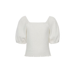 LOOXS 10sixteen 1-blouses/tops 10Sixteen smock top off white