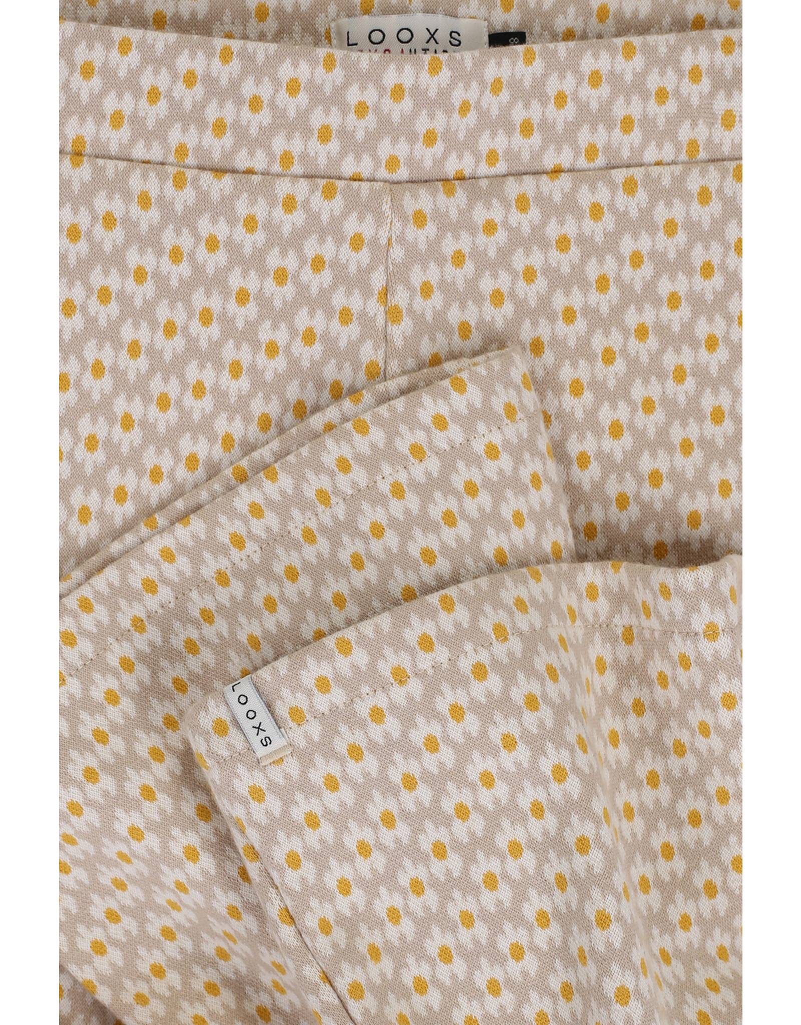 LOOXS Little 6-pants Little jacquard flair pants universe AO