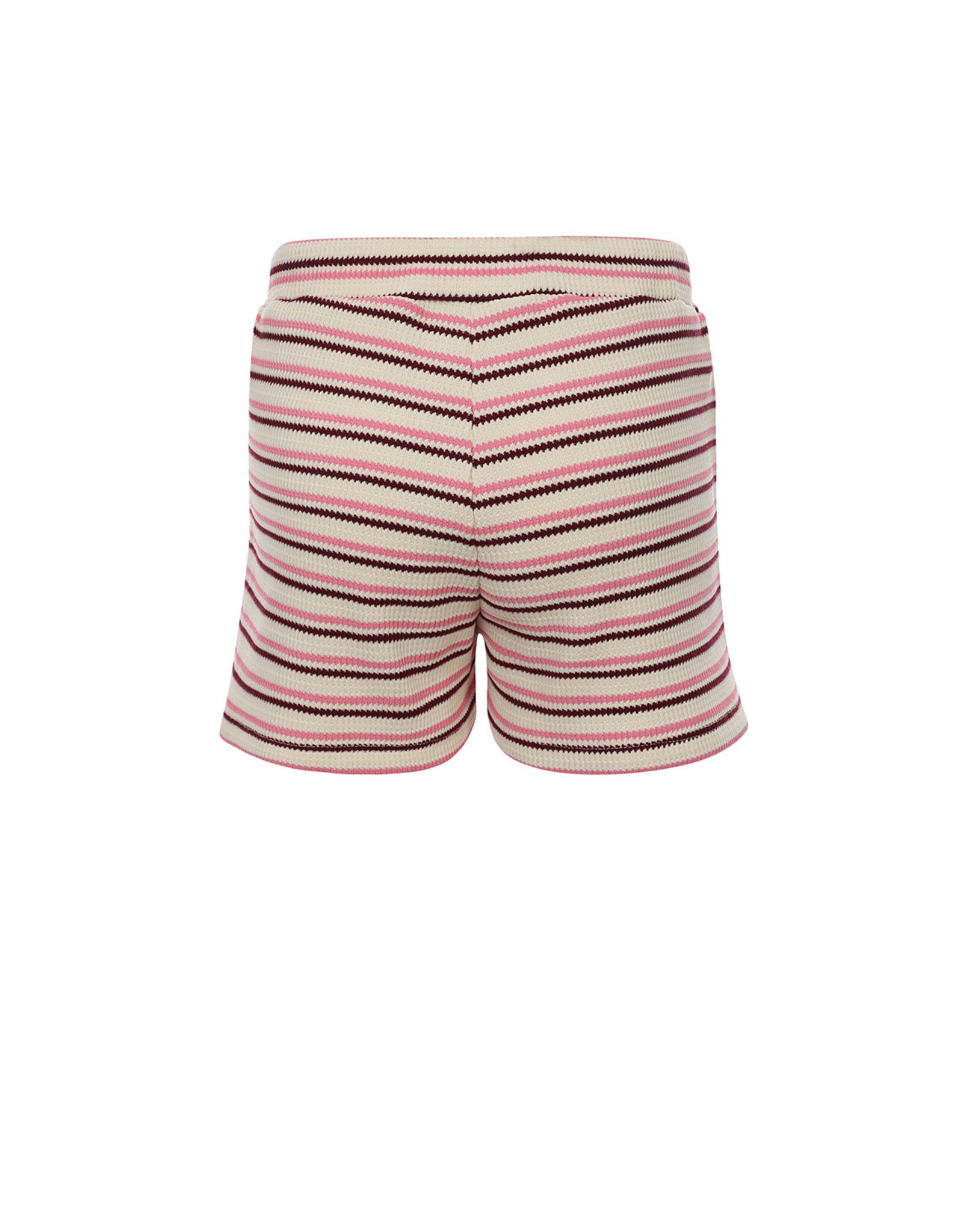 LOOXS Little 6-pants Little knitted short PINK SUMMER STRIPE