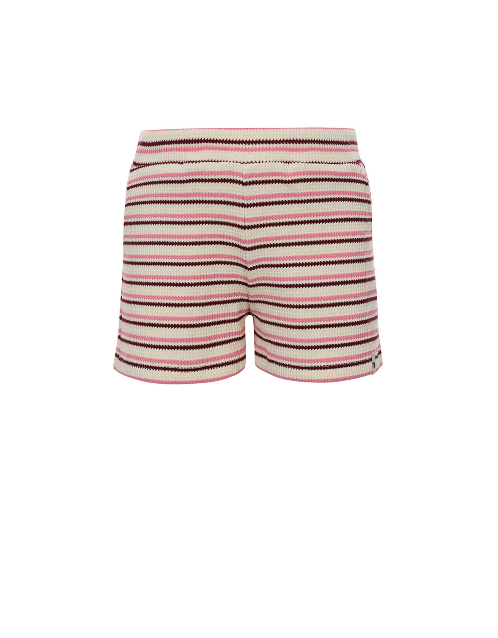 LOOXS Little 6-pants Little knitted short PINK SUMMER STRIPE