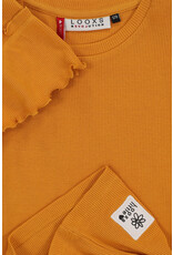 LOOXS Little 4-tshirts Little rib t-shirt Warm Yellow