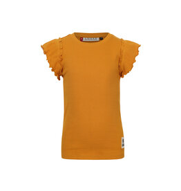 LOOXS Little 4-tshirts Little rib t-shirt Warm Yellow