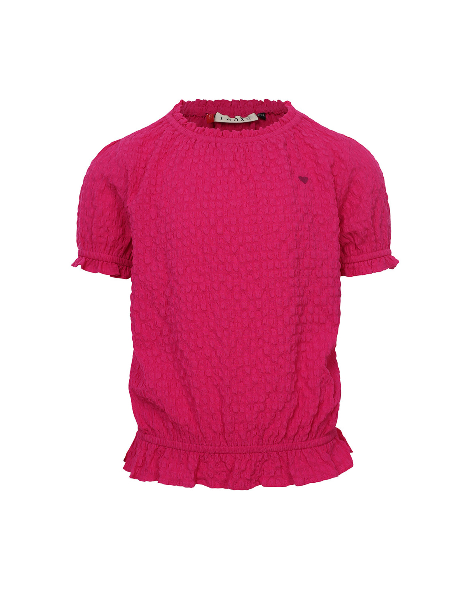 LOOXS Little 1-blouses/tops Little hot pink Top hot pink