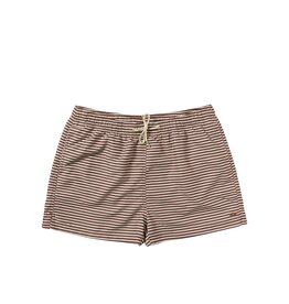 Salted Stories Swimwear Rib Stripe | Stan Men Carob Brown