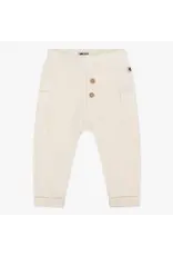 Daily7 TROUSERS Organic Cargo Jogpants Cream D7NB-S24-2404