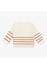 Daily7 SWEATER Organic Sweater Daily 7 Cream D7NB-S24-5010