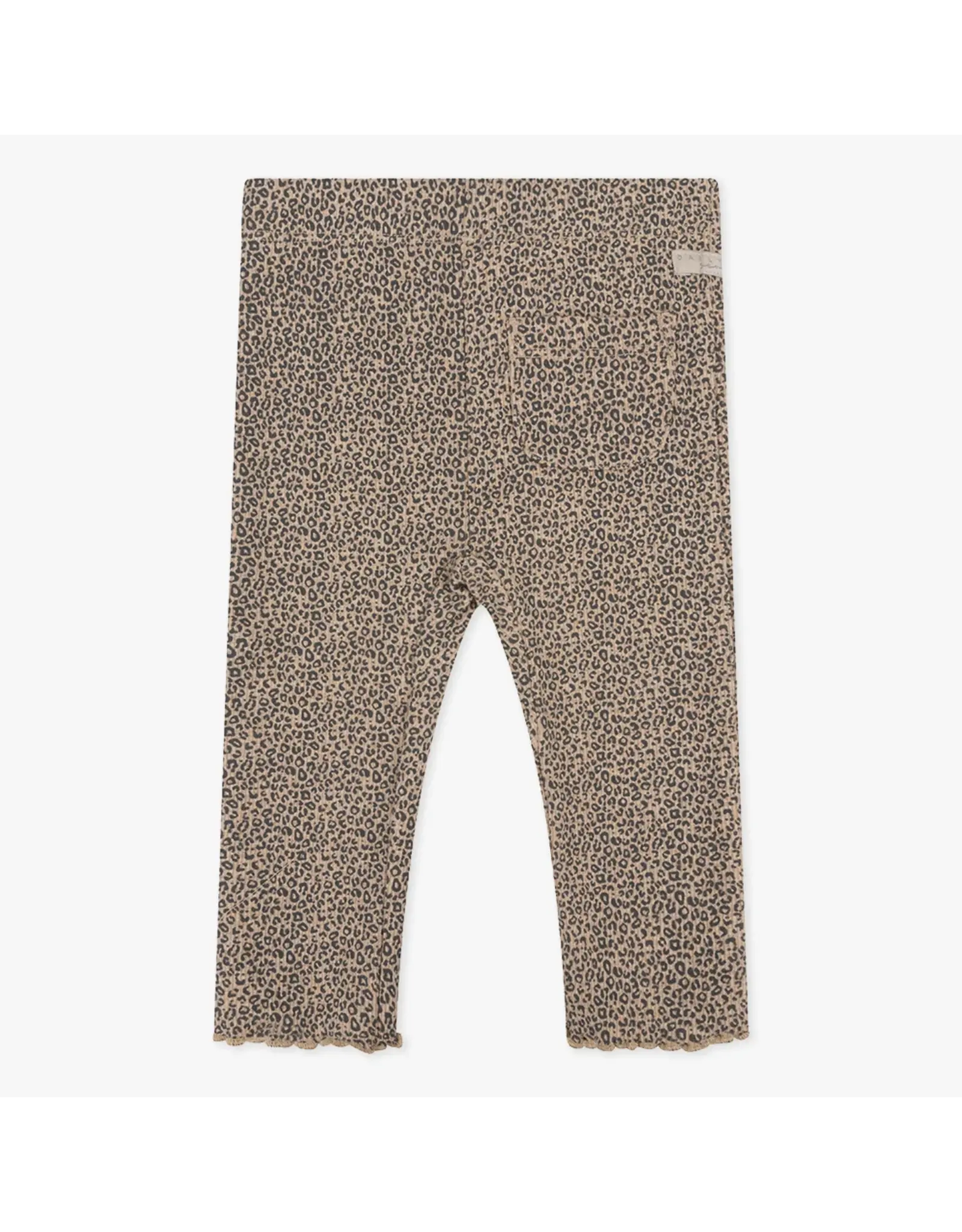 Daily7 TROUSERS Organic Legging Animal Rib Sand Melange D7NG-S24-2341