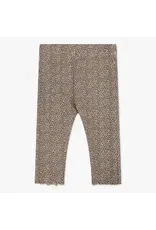 Daily7 TROUSERS Organic Legging Animal Rib Sand Melange D7NG-S24-2341