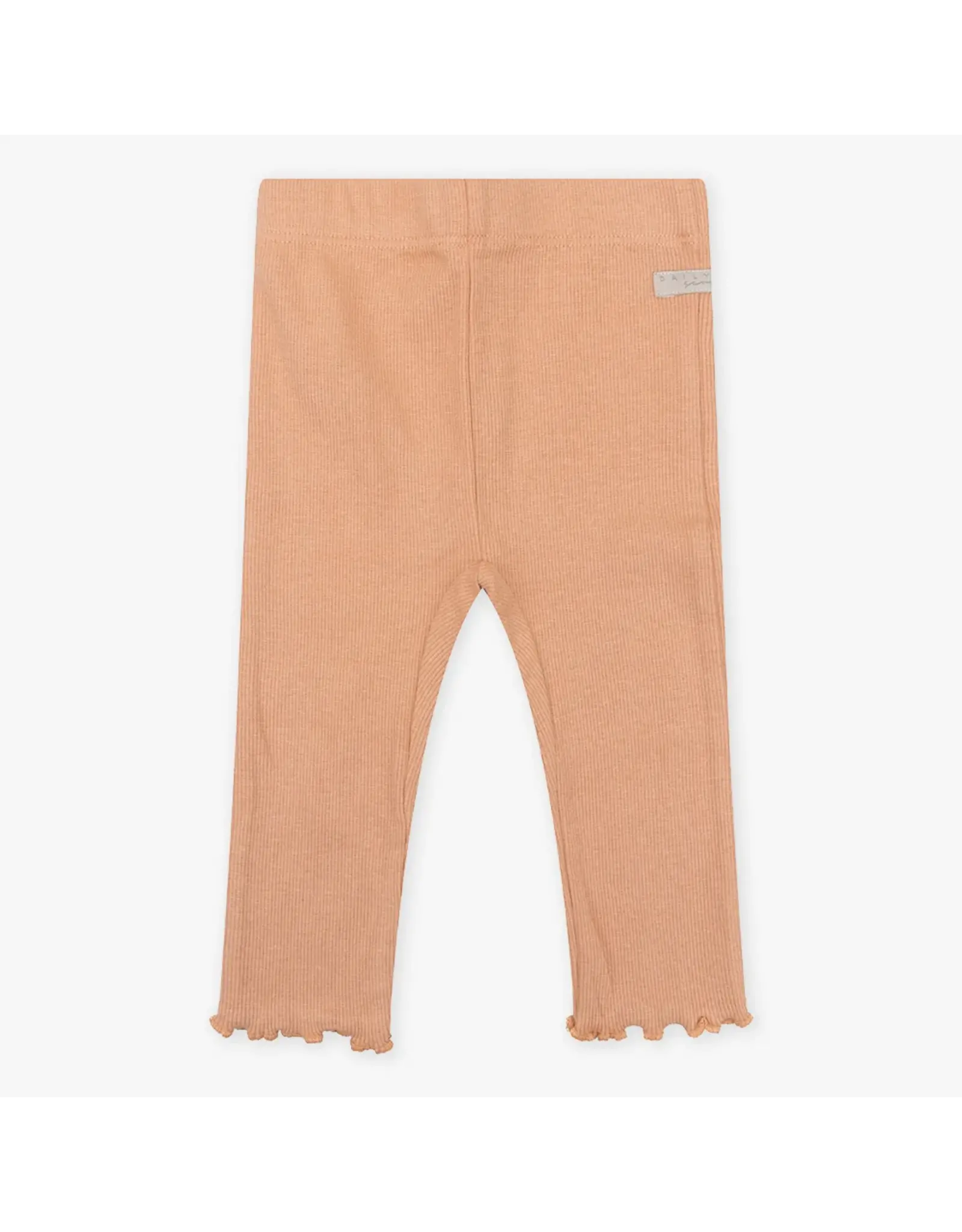 Daily7 TROUSERS Organic Legging Rib Light Coral D7NG-S24-2340