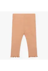 Daily7 TROUSERS Organic Legging Rib Light Coral D7NG-S24-2340