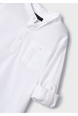 Mayoral L/smao-collarpoloshirt-White-3181-43