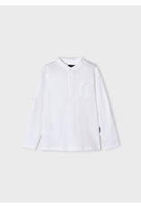 Mayoral L/smao-collarpoloshirt-White-3181-43