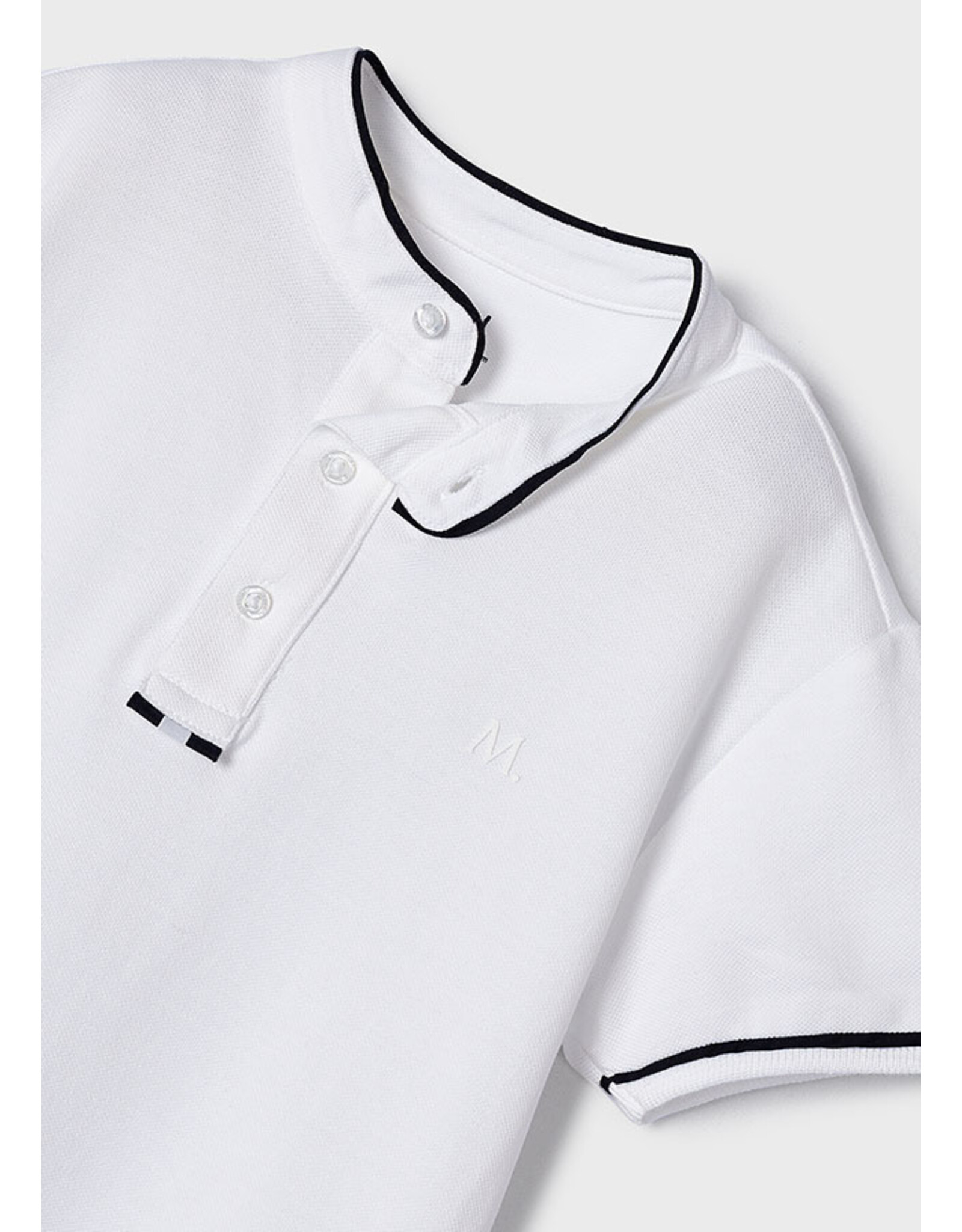 Mayoral Polos/smaoneck-White-3102-66