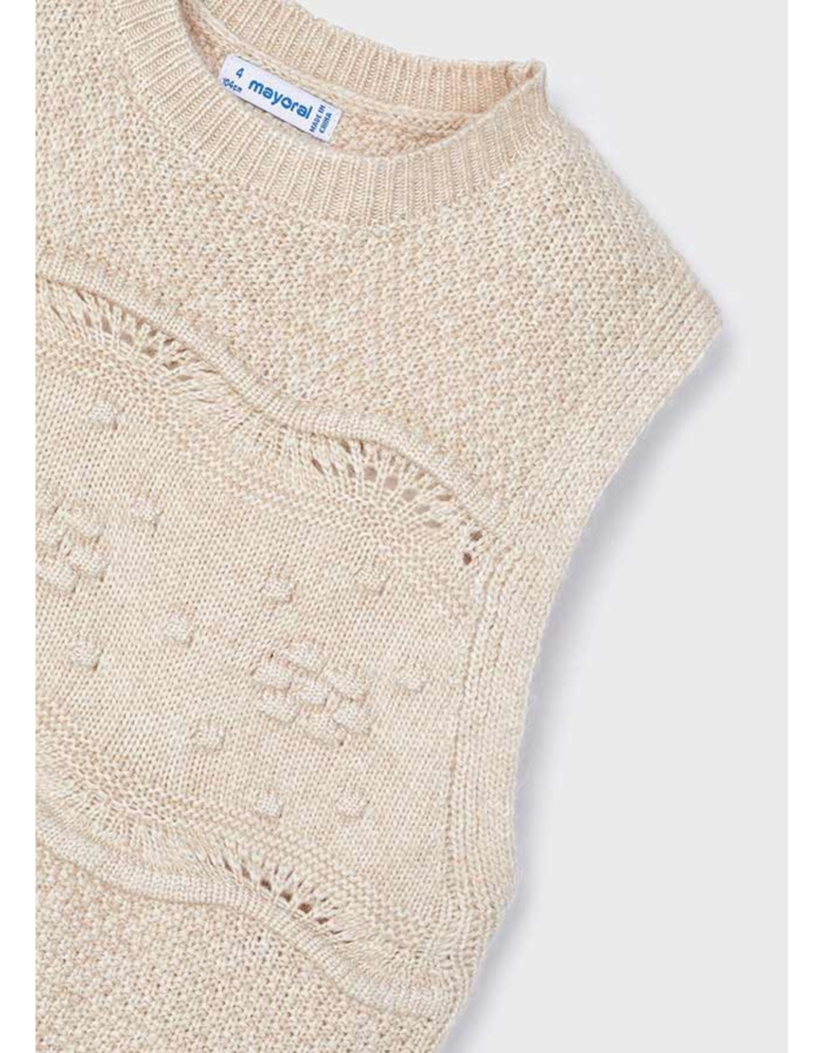 Mayoral Knitting vest  H. Sand  4364-34