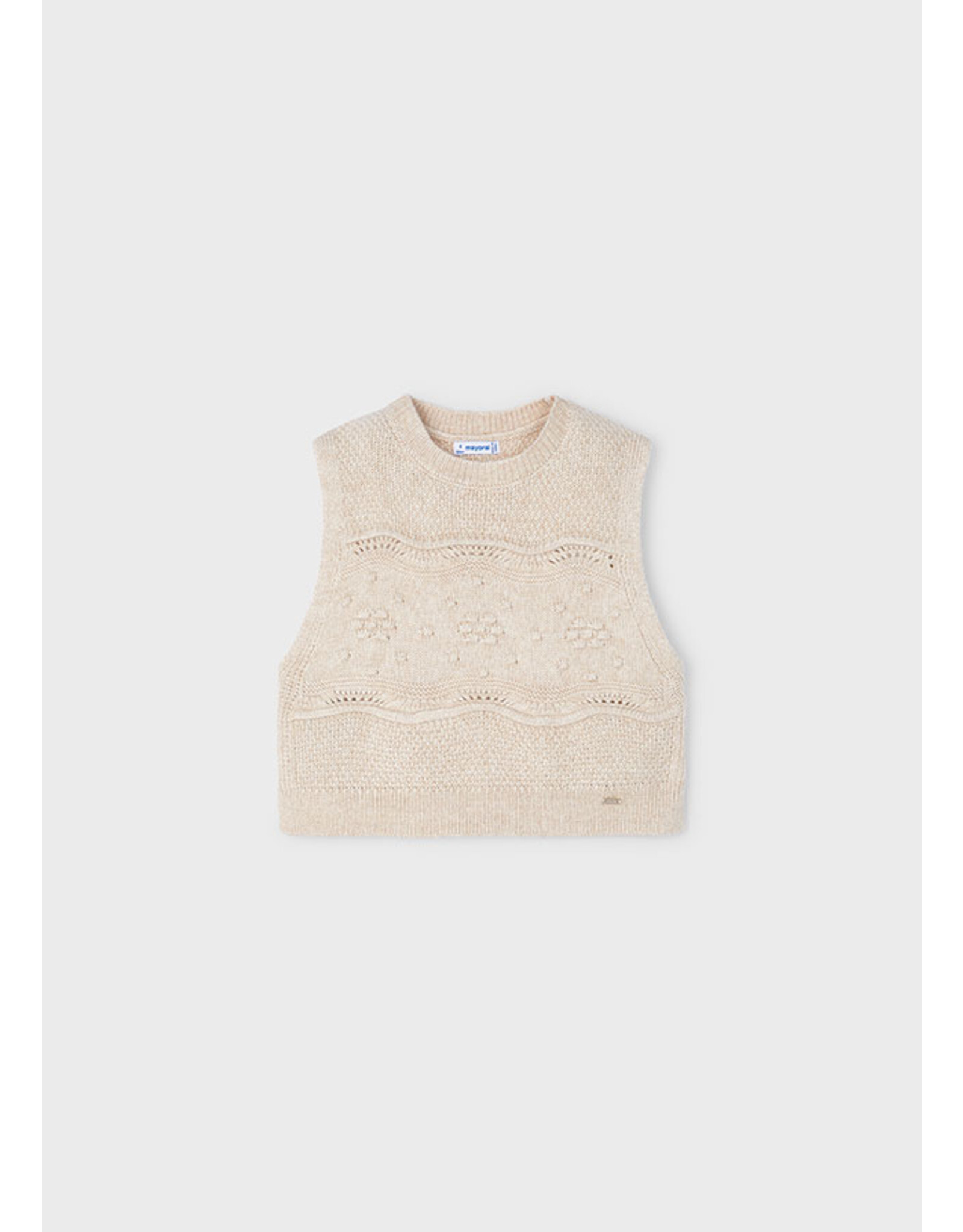 Mayoral Knitting vest  H. Sand  4364-34