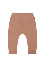 Daily7 Baby Boy Pants -knitted Jogpants Structure Amber Brown 910001