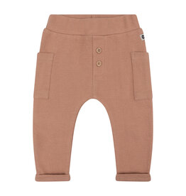 Daily7 Baby Boy Pants -knitted Jogpants Structure Amber Brown 910001