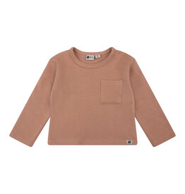 Daily7 Baby Boy T-shirt LS T-shirt Longsleeve Pocket Amber Brown 910011