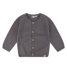 Daily7 Baby Boy Cardigan -knitted Knitted Cardigan Grey 910014