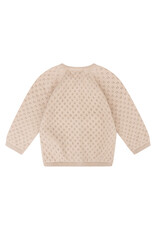 Daily7 Baby Girl Cardigan -knitted Knitted Cardigan Sandshell 910027