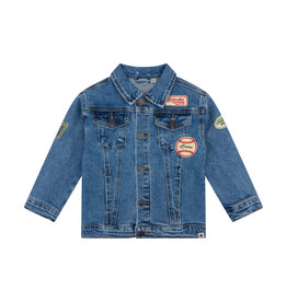 Daily7 Kids Boy Jacket -woven Oversized Denim Jacket Medium Denim 920001