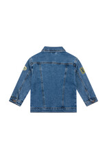 Daily7 Kids Boy Jacket -woven Oversized Denim Jacket Medium Denim 920001