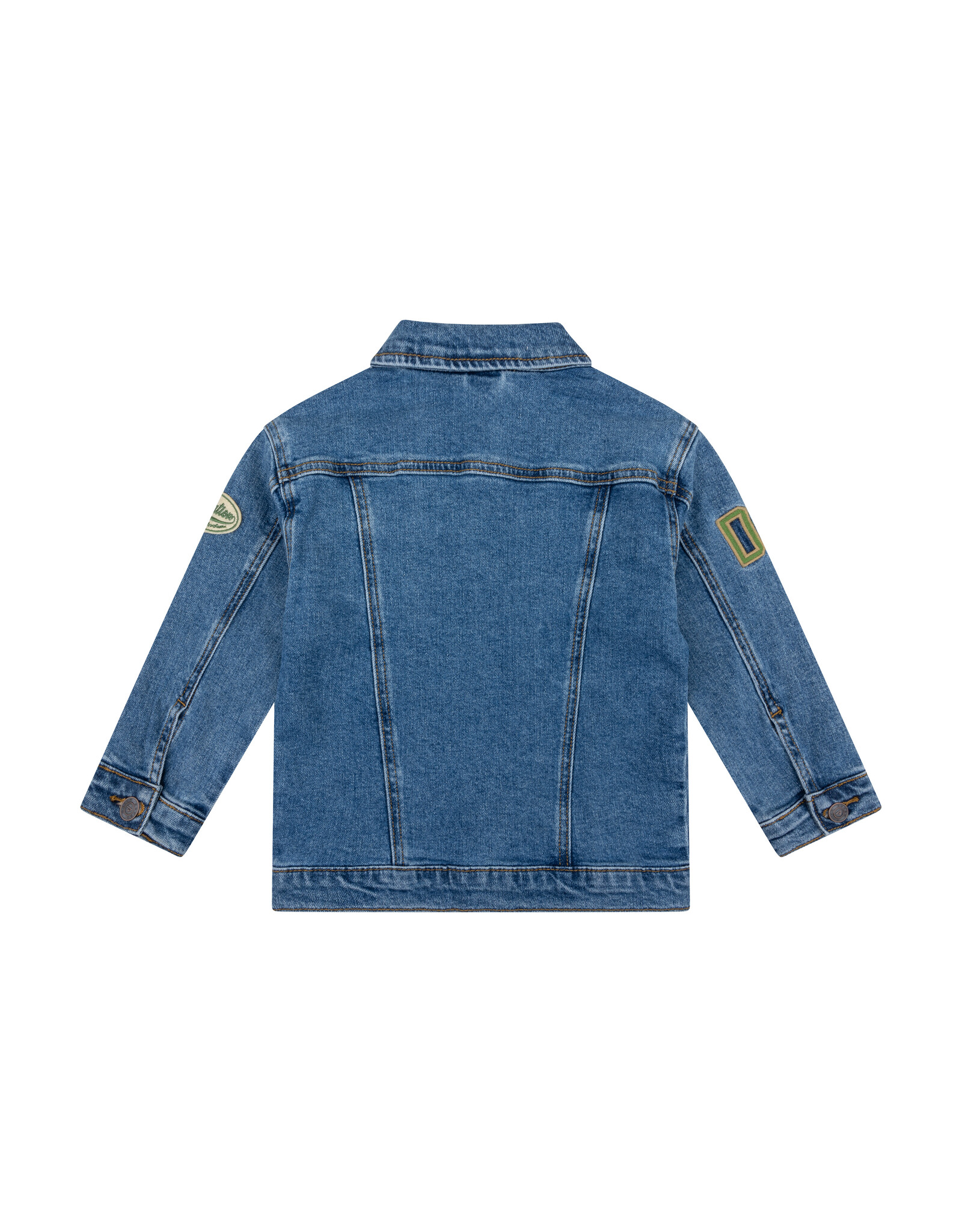 Daily7 Kids Boy Jacket -woven Oversized Denim Jacket Medium Denim 920001