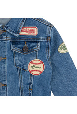 Daily7 Kids Boy Jacket -woven Oversized Denim Jacket Medium Denim 920001