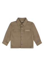 Daily7 Kids Boy Jacket -woven Organic Shirt Jacket Structure Army Green 920004