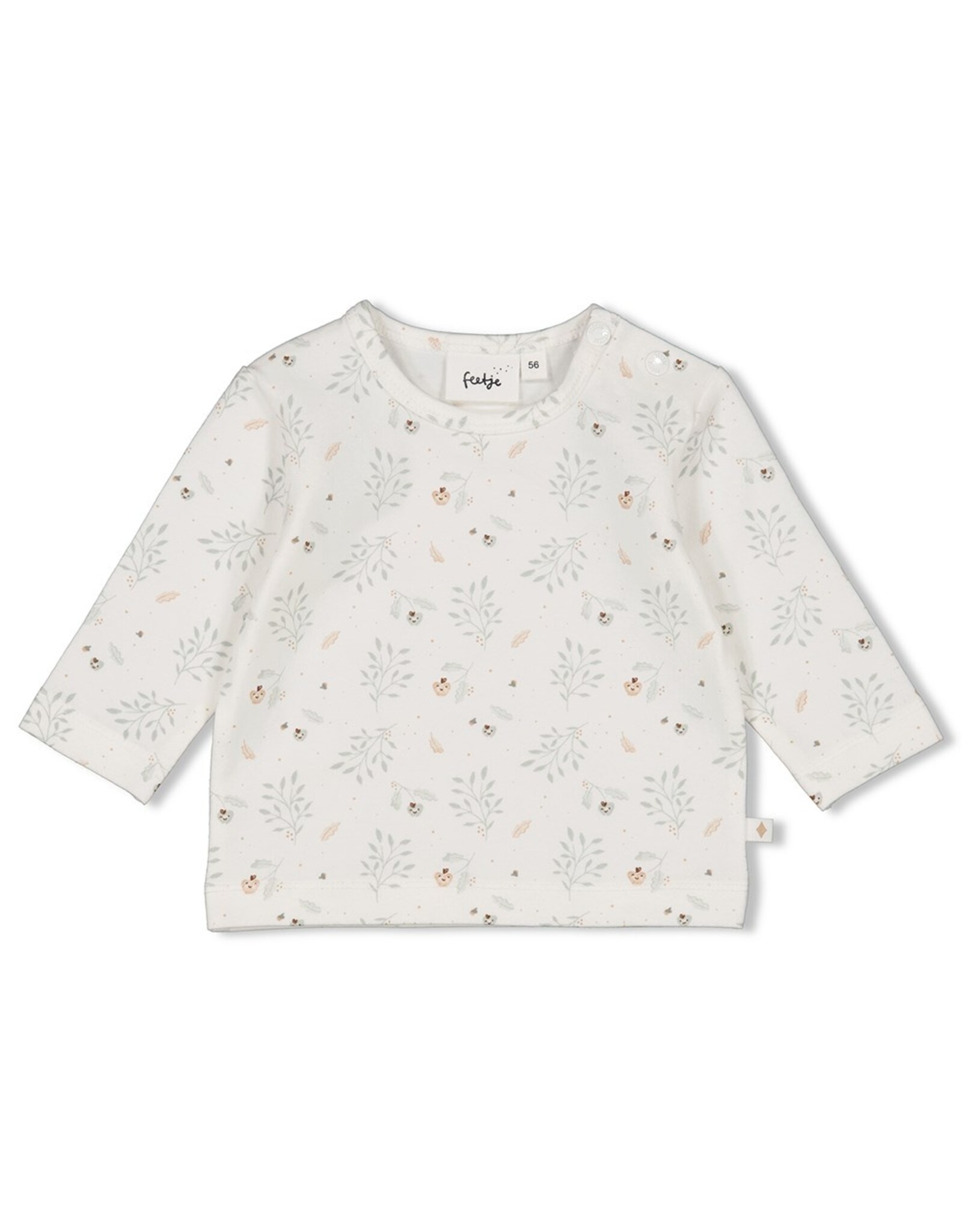 Feetje Longsleeve AOP - Autumn Sweetness Offwhite 51602361