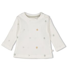 Feetje Longsleeve rib AOP - Autumn Sweetness Offwhite 51602366