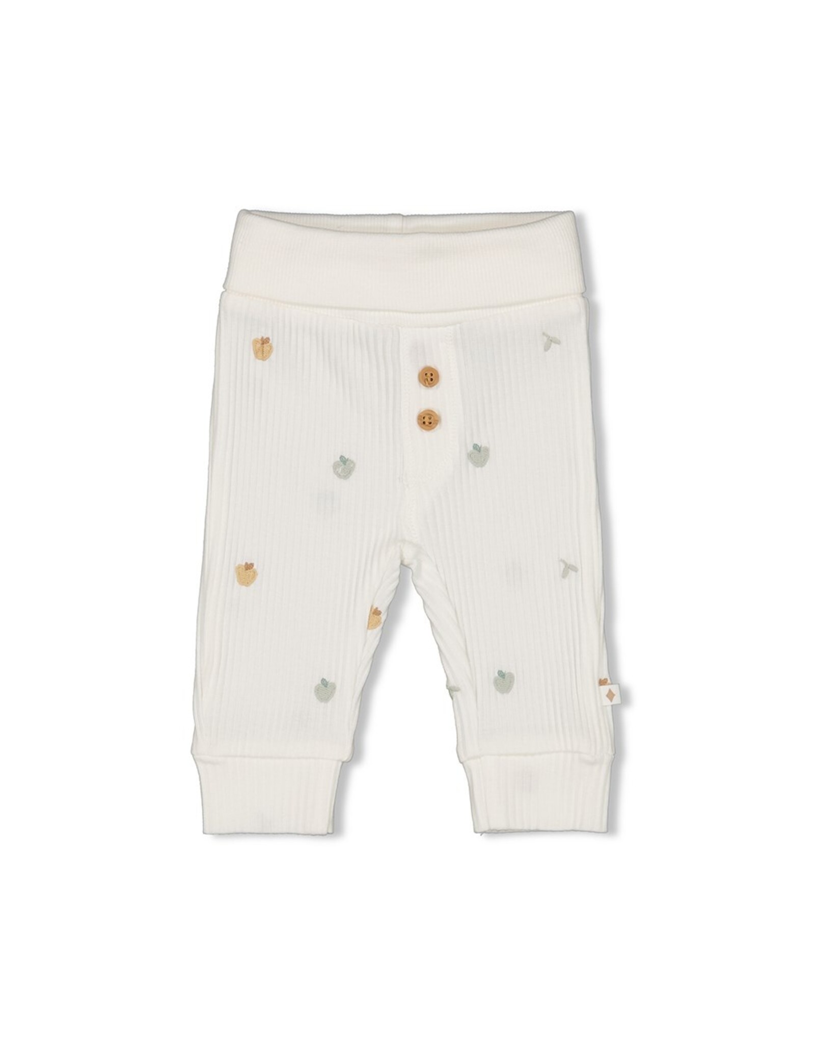 Feetje Broek rib AOP - Autumn Sweetness Offwhite 52202197